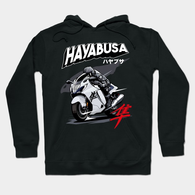 Suzuki Hayabusa Hoodie by kucingtertawa